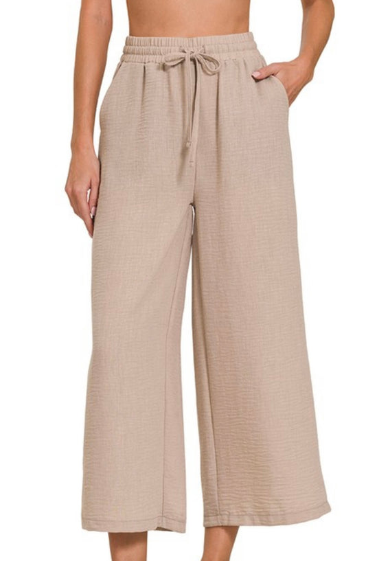 Mocha Tie Pants